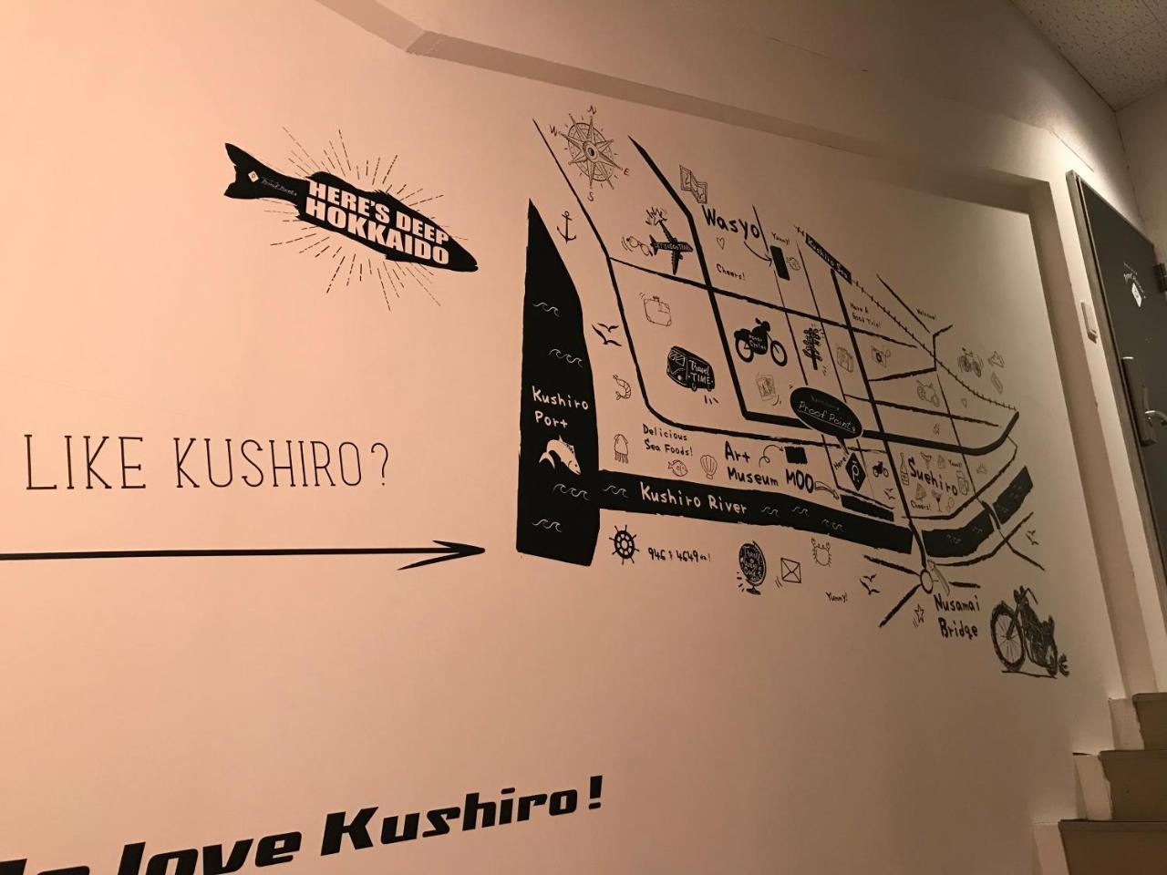 Guest House Proof Point Kushiro Exteriör bild